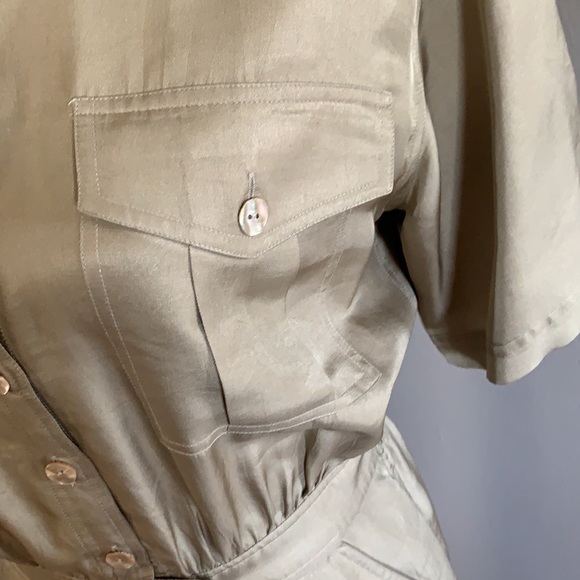 Dennis Goldsmith vintage 100% silk dress - Picture 8 of 10